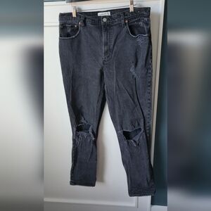 Abercrombie & Fitch Ultra High Rise 90s Straight Jean
